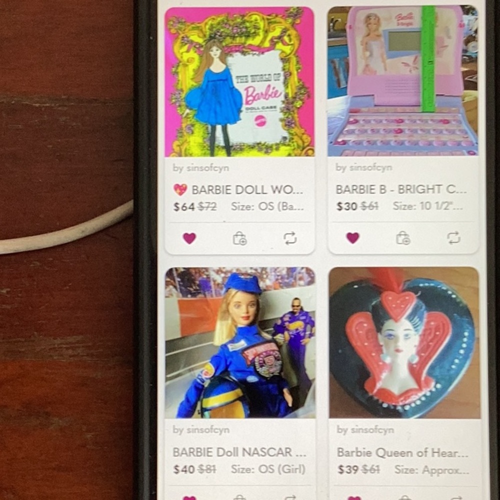 π Barbie 1990's DEADSTOCK DISTRESSED BOX - Picture 9 of 17